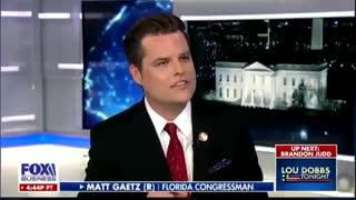 Matt Gaetz reacts to allegations made by fellow Republican