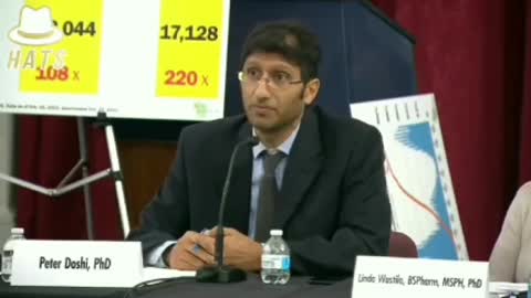 Doctor Peter Doshi senate hearing on covid vaccine or drug