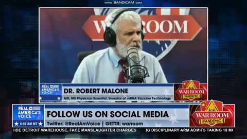 War Room, Dr. Navarro discusses with Dr. Robert Malone the ‘leaky’ COVID-19 Vaccine