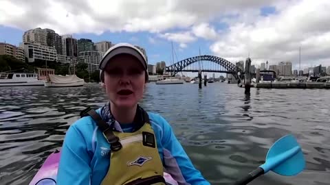 Collect plastic as you kayak on this Sydney tour