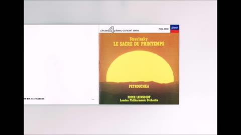 Stravinsky - La Sacre du printemps Leinsdorf London