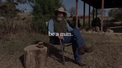 Be a man.