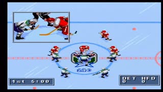 NHL 95 Detroit vs Hartford