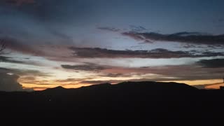 Sunset in Pigeon Forge Time lapse