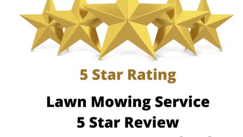 Lawn Mowing Service 5 Star Video Review Hagerstown Maryland
