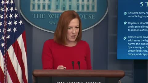 Psaki: Backlog at US ports because more goods are being ordered