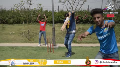 IPL in Gully Indian Premier League Funny Gully Cricket video