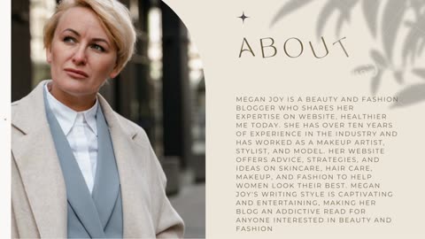 Read About Megan Joy Beauty Fashion Blogger