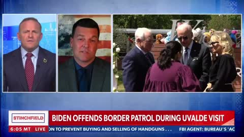 Biden Demands Border Patrol Disarm When Visiting to Uvelde TX