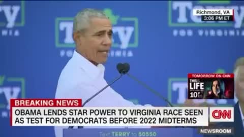 Obama saying Republicans are “trying to rig elections” by passing voter ID laws.