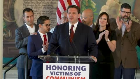 DeSantis Honours the Victims of Communism