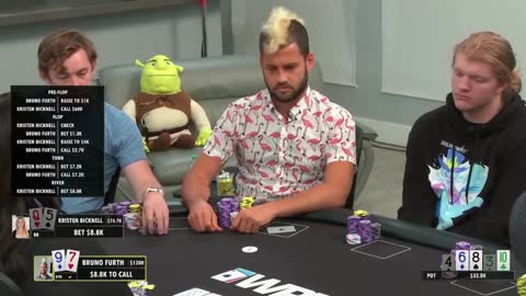 Fearless Poker Player GOES FOR IT (High Stakes Cash Game)