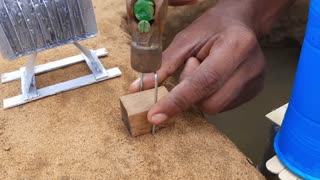 How to make mini water pump | Science project | Water filter tank construction