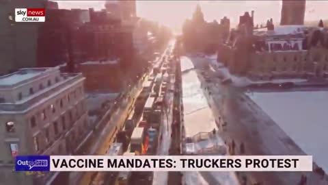 TRUMP PRAISES CANADA'S TRUCKER CONVOY!!!