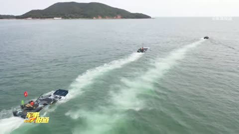 Chinese Naval Drills near Taiwan
