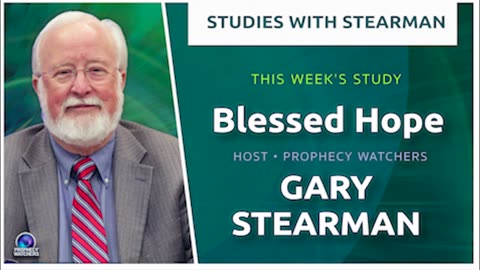 Studies with Stearman: Patterns in Scripture NOVEMBER 1, 2023