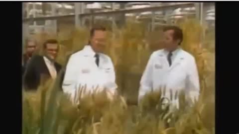 Monsanto GMO tour with George Bush SR