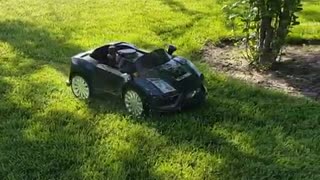 Homemade Remote Controlled Lamborghini Lawn Mower