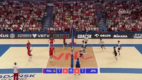 JPN vs. 🇵🇱 POL - Highlights Semifinals | Men's VNL 2023