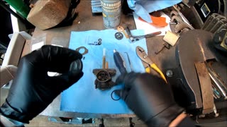 Rebuilding a Gt750 Fuel valve/ Petcock