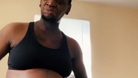 a pregnant man i've never seen that