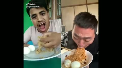 Funny Food Challenge On TikTok: Who will win INDIA vs CHINA?