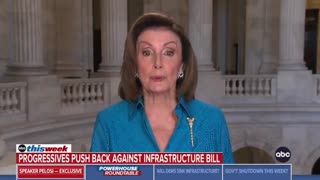 Pelosi: "I'm never bringing a bill to the floor that doesn't have the votes"