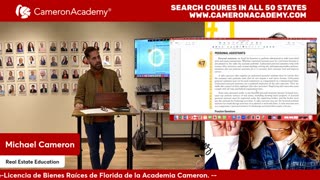 Cameron Academy Real Estate Pre-license Course