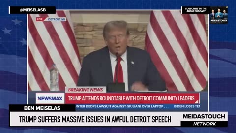 Trump Suffers MASSIVE ISSUES in AWFUL Detroit Speech