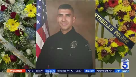 Search for gunman who killed off-duty officer in Downey continues