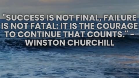 The Courage to Continue | Winston Churchill Wisdom|#shortsfeed #shorts #shortvideo