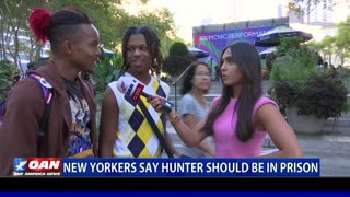 New Yorkers Say Hunter Should Be In Prison