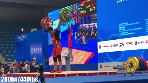 One of top weightlifter in China - Li Dayin - The future of Chinese Olympic Weightlifting