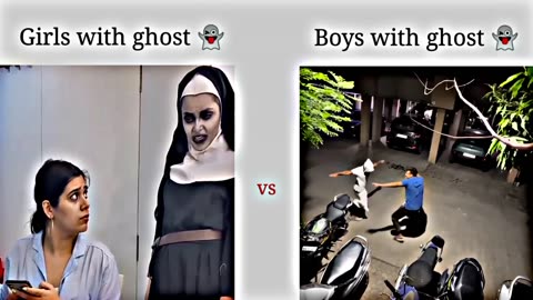 Ghost pranks with girls vs ghost prank boys