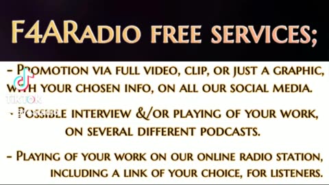 F4ARadio Services August 2023