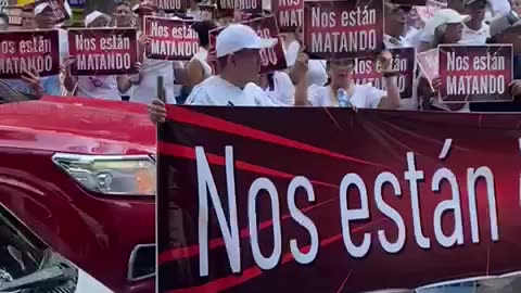 Protesta de comerciantes: Nos están matando