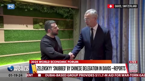 Zelenskyy ‘snubbed’ by Chinese delegation in Davos –reports