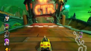 Thunder Struck Nintendo Switch Gameplay - Crash Team Racing Nitro-Fueled