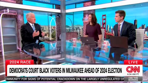 CNN anchor shocked after black voter says he can't guarantee he will vote for Biden