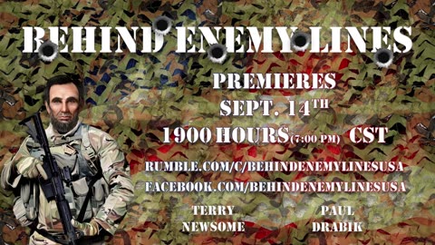 Behind Enemy Lines Primer Thursday October 14th at 7:00 PM CST