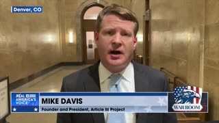 Mike Davis Gives Updates From President Trump's Trial In Denver