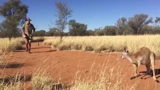 Morning Exercise with Charlie the Kangaroo