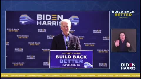 Biden sign drop