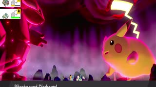 Pokemon Sword and Shield - Battling Gigantamax Pikachu (Pokemon Day Celebration Pokemon)