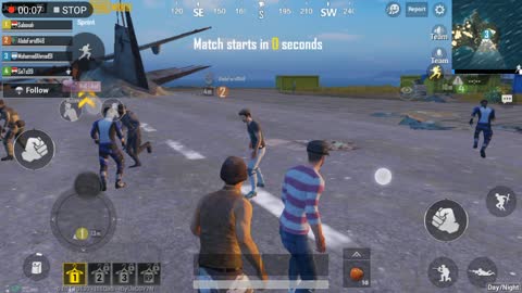 Pubg Mobile Game Plane Full Of Best Players Rank 100