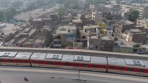 Orange Train Lahore | Metro Train Travel in Lahore