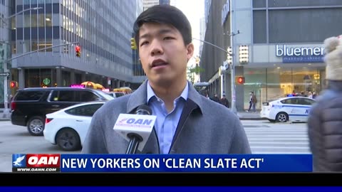 New Yorkers On 'Clean Slate Act'