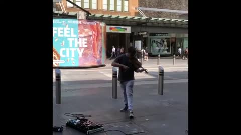 The best VIOLIN Street Performer in Melbourne City