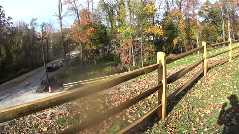 A NEW RAIL TRAIL - POUGHKEEPSIE NY --VIDEO MADE BY ME - 10--28--22