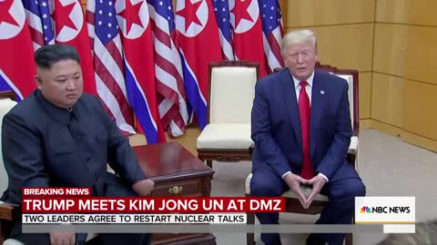 Trump Becomes 1st Sitting US President To Step Into North Korea